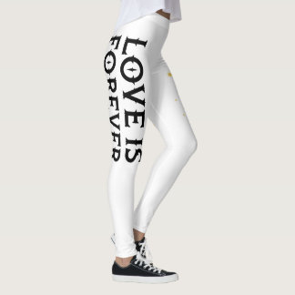 Leggins tatuaje neo tradicional love is foreve レギンス