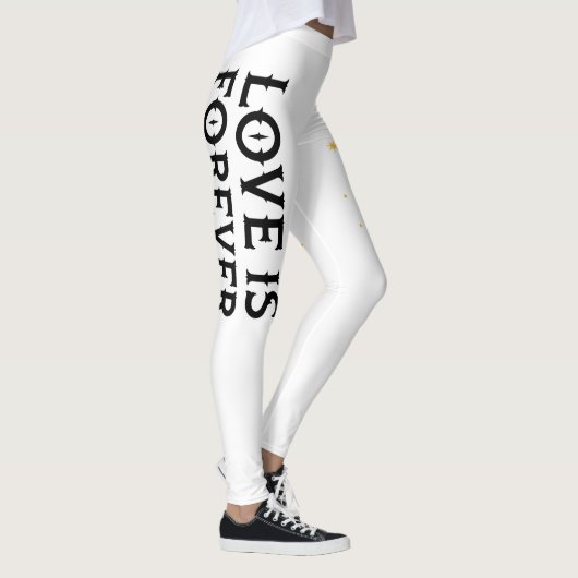Leggins tatuaje neo tradicional love is foreve レギンス (右)