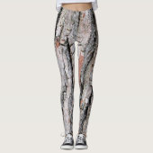 leggins tronco de árbol レギンス (正面)