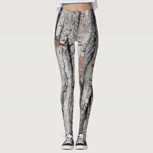 leggins tronco de árbol レギンス (正面)