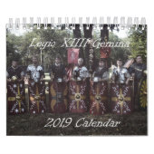Legio XIIIIの2019カレンダー カレンダー (カバー)