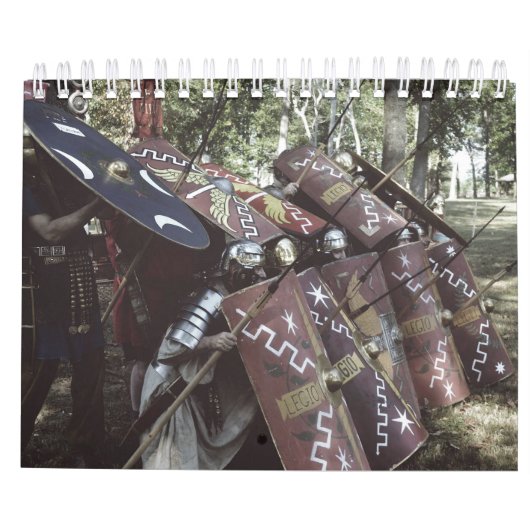 Legio XIIIIの2019カレンダー カレンダー (裏面)