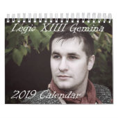 Legio XIIII Geminaのポートレートのカレンダー カレンダー (カバー)