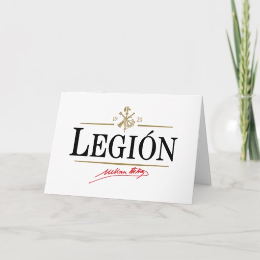 Legión サンキューカード (正面)
