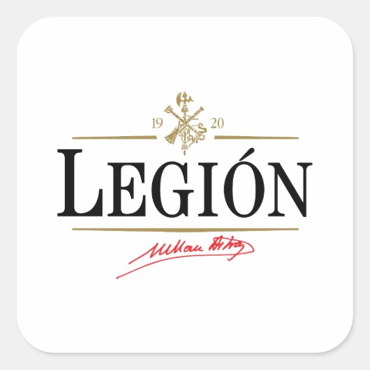 Legión スクエアシール (正面)