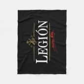 Legión フリースブランケット (正面)