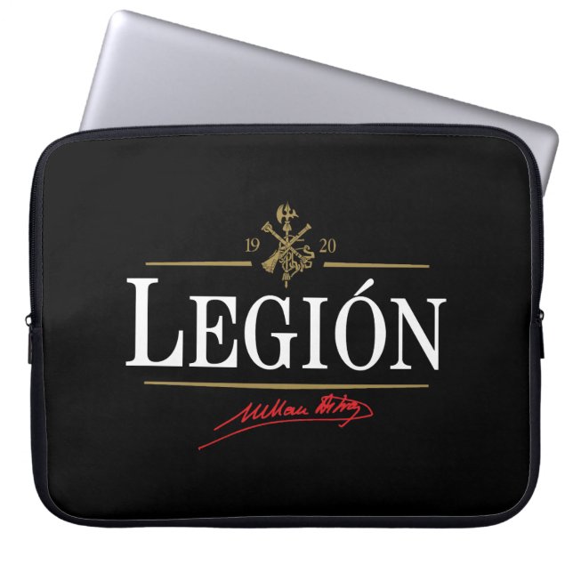Legión ラップトップスリーブ (正面)