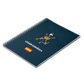 Legion Española passport phone case ノートブック (左側)