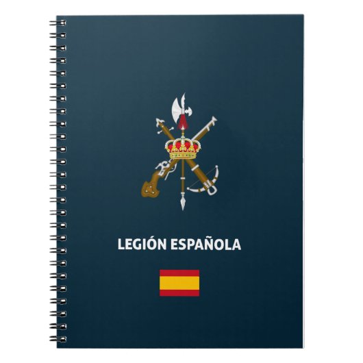 Legion Española passport phone case ノートブック (正面)