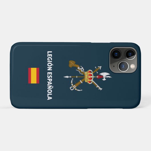 Legion Española passport phone case Case-Mate iPhoneケース (裏面(横))