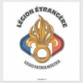 Legion Etrangere Military Foreign Legion シール (シート)
