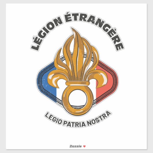 Legion Etrangere Military Foreign Legion シール (シート)