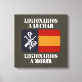 Legionarios a luchar 2 キャンバスプリント (正面)