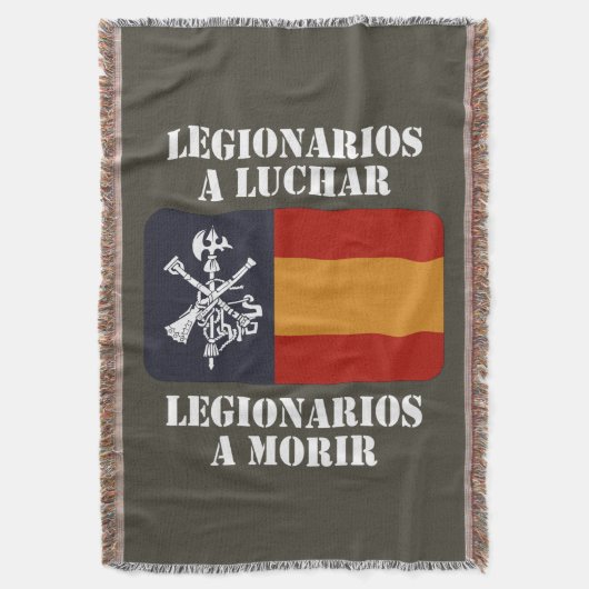 Legionarios a luchar 2 スローブランケット (正面縦)