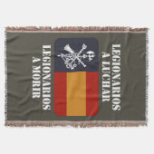 Legionarios a luchar 2 スローブランケット (正面)