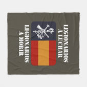 Legionarios a luchar 2 フリースブランケット (正面(横))