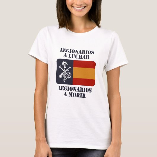 Legionarios a luchar 2 tシャツ (正面)