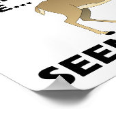 Legit おもしろい狩りポスター ポスター (角)