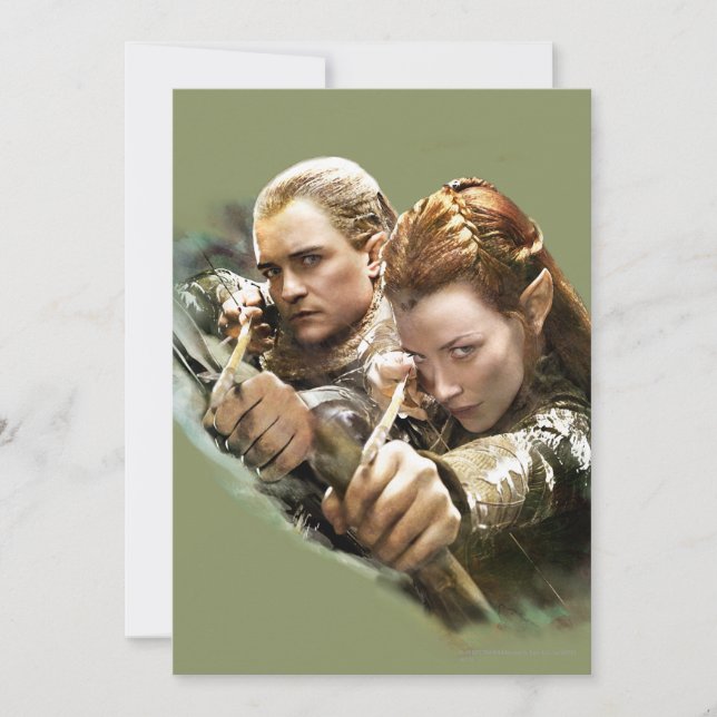 LEGOLAS GREENLEAF™およびTAURIEL™グラフィック (正面)