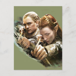 LEGOLAS GREENLEAF™およびTAURIEL™グラフィック ポストカード