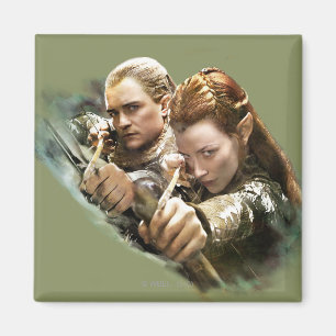 LEGOLAS GREENLEAF™およびTAURIEL™グラフィック マグネット