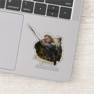 LEGOLAS GREENLEAF™のスケッチの弓グラフィック シール