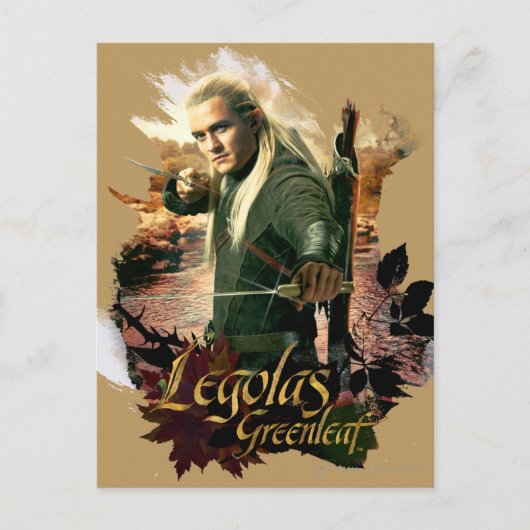 LEGOLAS GREENLEAF™グラフィック2 ポストカード (正面)