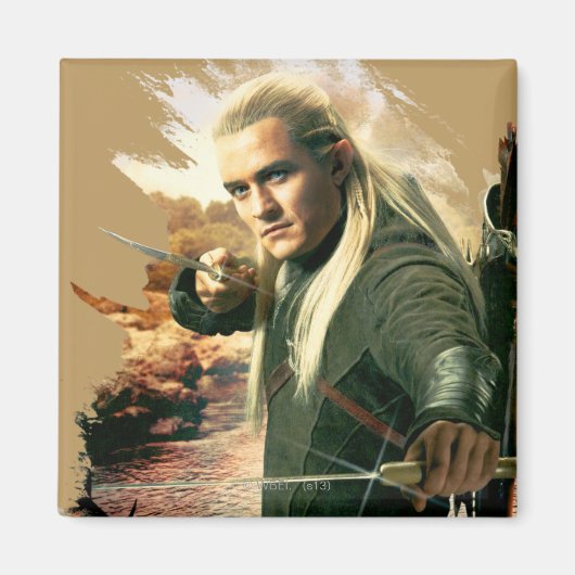 LEGOLAS GREENLEAF™グラフィック2 マグネット (正面)