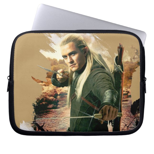 LEGOLAS GREENLEAF™グラフィック2 ラップトップスリーブ (正面)