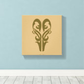 LEGOLAS GREENLEAF™シンボル キャンバスプリント (インサイチュ (ウッドフロア))