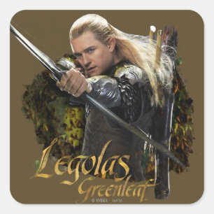 LEGOLAS GREENLEAF™スケッチBowグラフィック スクエアシール