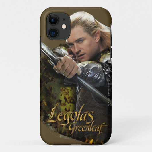 LEGOLAS GREENLEAF™スケッチBowグラフィック Case-Mate iPhoneケース (裏面)