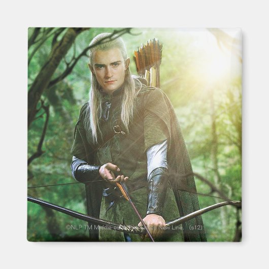 LEGOLAS GREENLEAF™（弓） マグネット (正面)