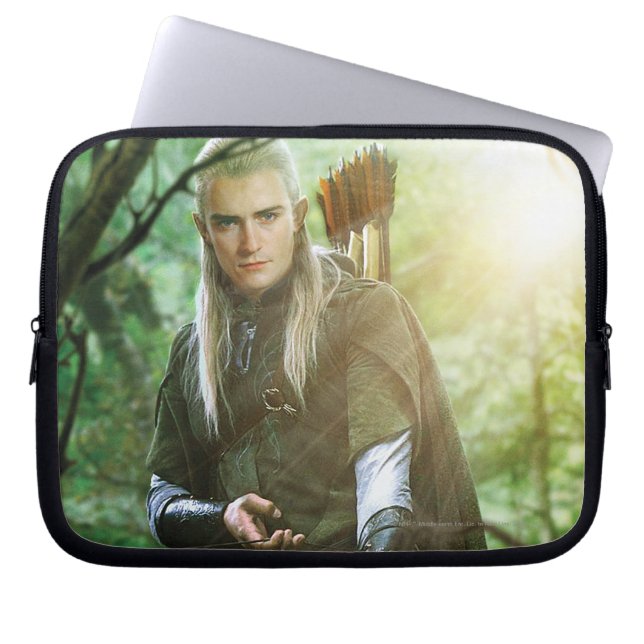 LEGOLAS GREENLEAF™（弓） ラップトップスリーブ (正面)