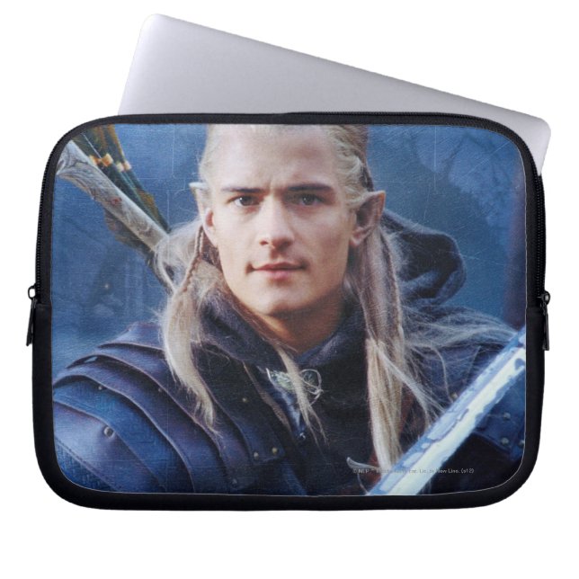 LEGOLAS GREENLEAF™青 ラップトップスリーブ (正面)