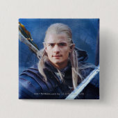 LEGOLAS GREENLEAF™青 缶バッジ (正面)
