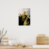 LEGOLAS GREENLEAF™ Close Up on Horse ポスター (キッチン)