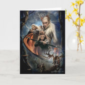 LEGOLAS GREENLEAF™、TAURIEL™、およびThranduil カード (黄色い花)