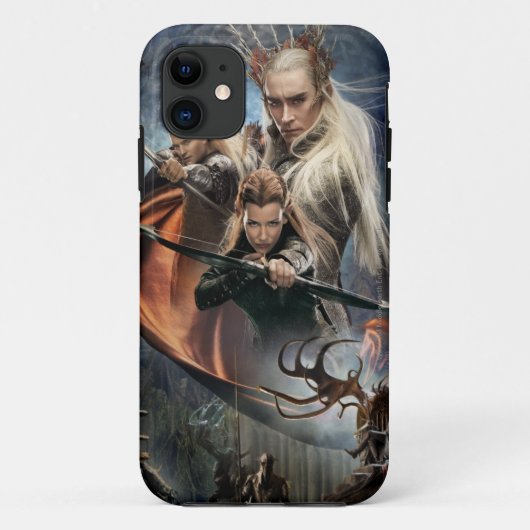 LEGOLAS GREENLEAF™、TAURIEL™、およびThranduil Case-Mate iPhoneケース (裏面)