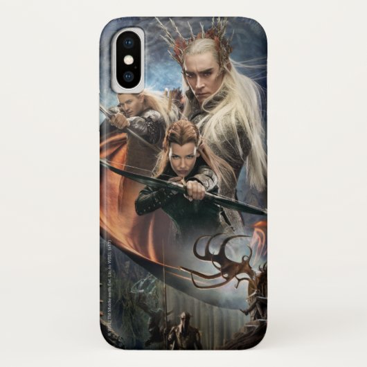 LEGOLAS GREENLEAF™、TAURIEL™、およびThranduil Case-Mate iPhoneケース (裏面)
