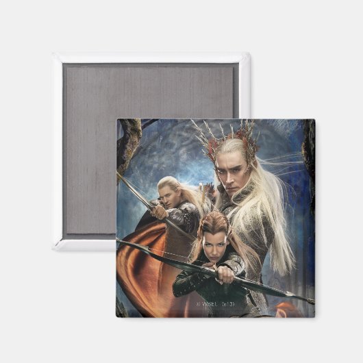 LEGOLAS GREENLEAF™、TAURIEL™、Thranduil マグネット (正面/裏面)