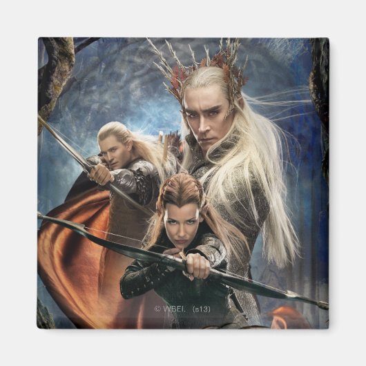 LEGOLAS GREENLEAF™、TAURIEL™、Thranduil マグネット (正面)