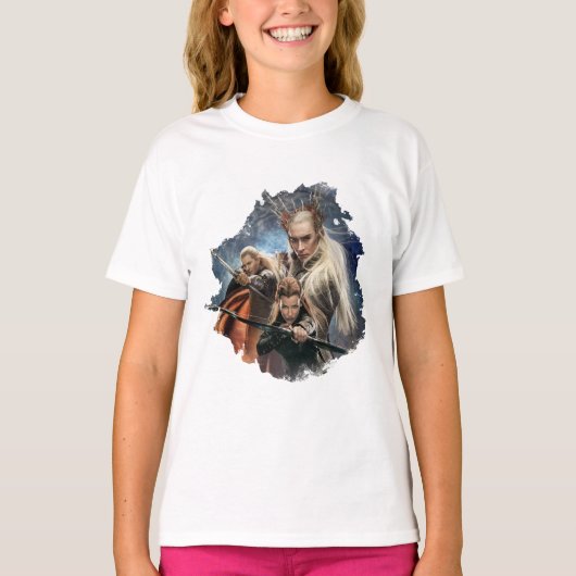 LEGOLAS GREENLEAF™、TAURIEL™、Thranduil Tシャツ (正面)
