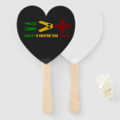 l'égualité est plus grande que la division ハンドファン (正面&裏面)