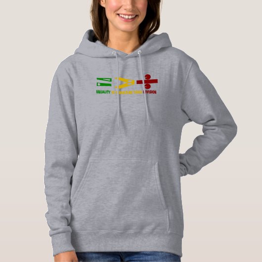 l'égualité est plus grande que la division パーカ (正面)