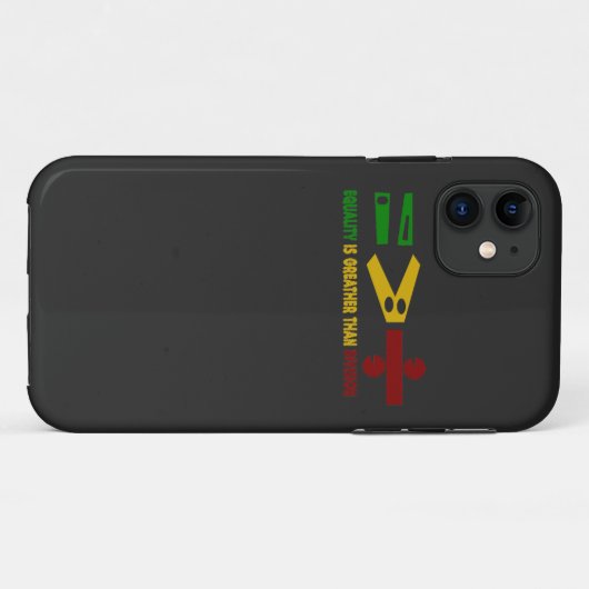 l'égualité est plus grande que la division Case-Mate iPhoneケース (裏面(横))