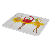 Légumes en folie カッティングボード (角)