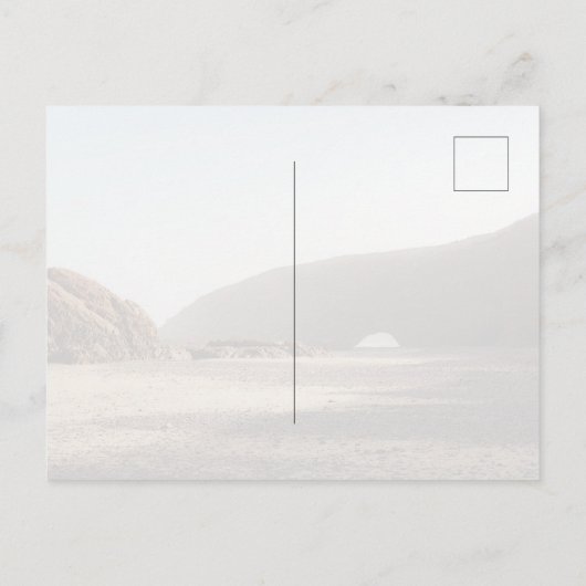 Legzira Morocco Coastal ポストカード (裏面)