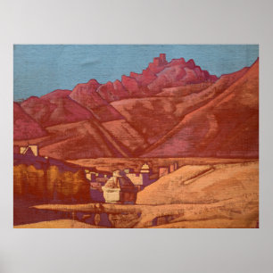 Leh, Ladakh by Nicholas Roerich ポスター