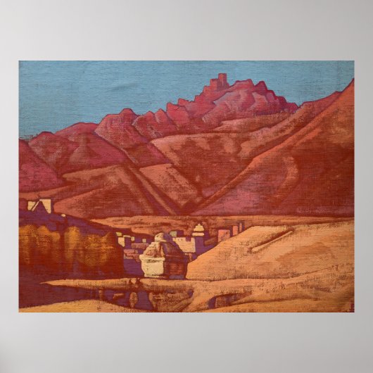 Leh, Ladakh by Nicholas Roerich ポスター (正面)